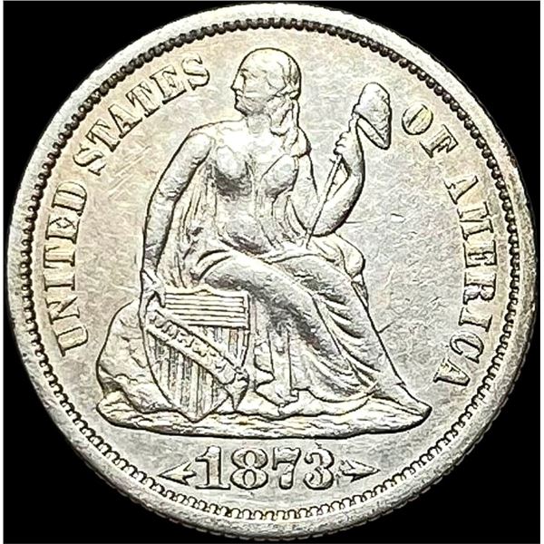 1873 Seated Liberty Silver Dime UNCIRCULATED