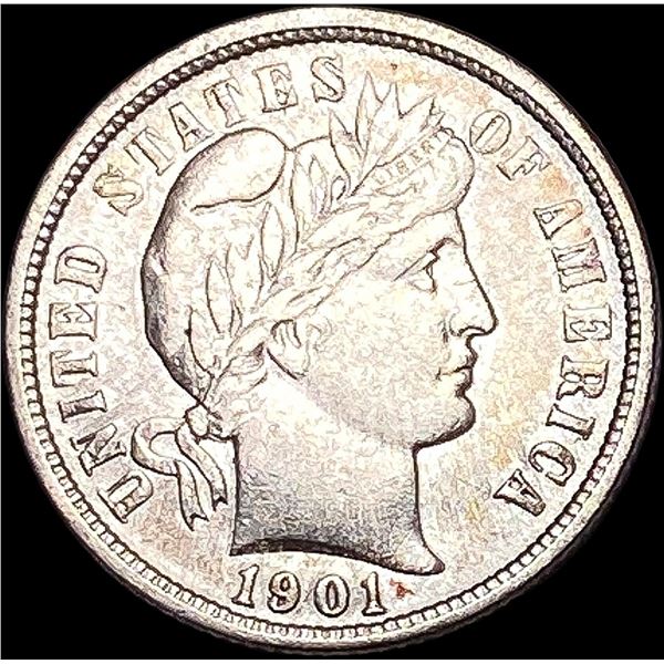 1901-O Barber Dime HIGH GRADE