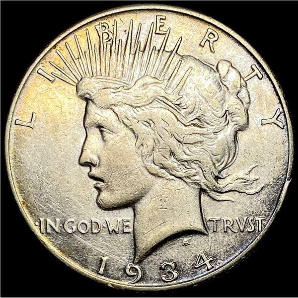 1934-S Silver Peace Dollar UNCIRCULATED