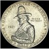 Image 1 : 1921 Silver Pilgrim Half Dollar CHOICE BU
