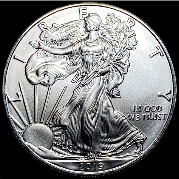 2019 1 oz Silver American Eagle $1 CHOICE AU