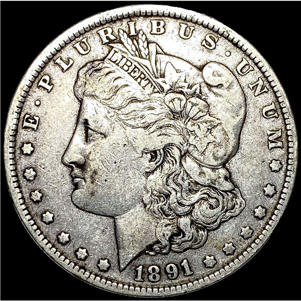 1891-O Silver Morgan Dollar NICELY CIRCULATED
