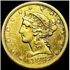 Image 1 : 1882-S Gold $5 Half Eagle UNCIRCULATED