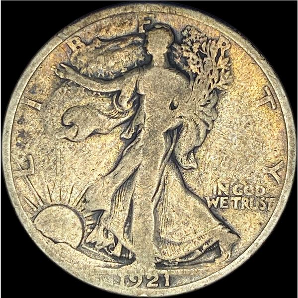 1921 Walking Liberty Half Dollar NICELY  CIRCULATED