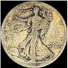 Image 1 : 1921 Walking Liberty Half Dollar NICELY  CIRCULATED