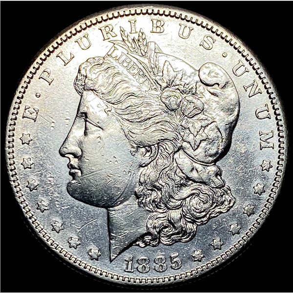 1885-S Silver Morgan Dollar CLOSELY UNCIRCULATED