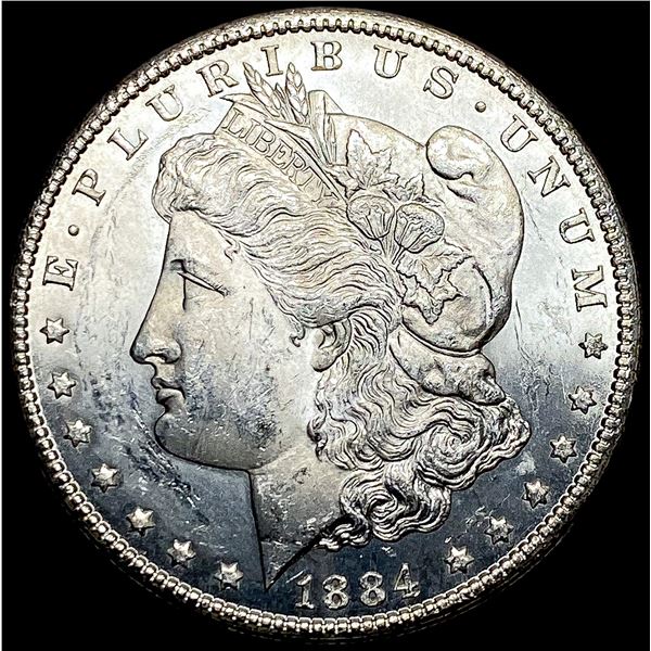 1884 Morgan Silver Dollar CHOICE BU