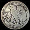 Image 2 : 1921-D Walking Liberty Half Dollar NICELY  CIRCULATED
