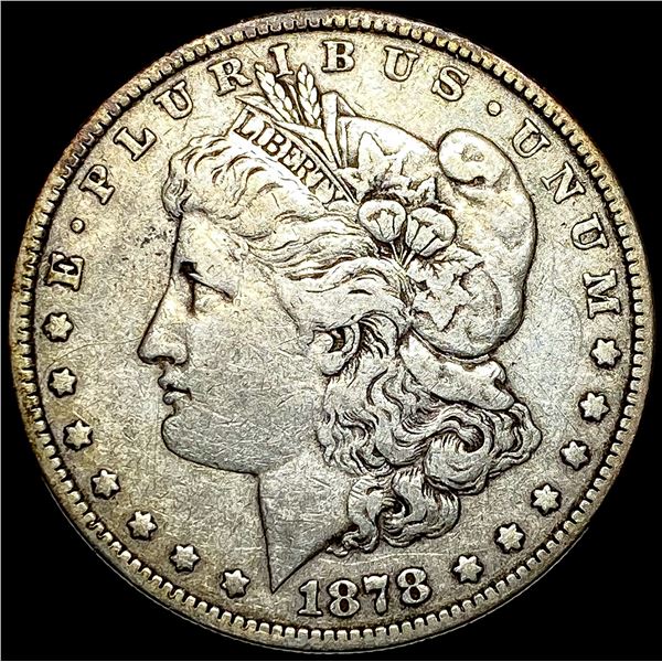 1878 Silver Morgan Dollar LIGHTLY CIRCULATED