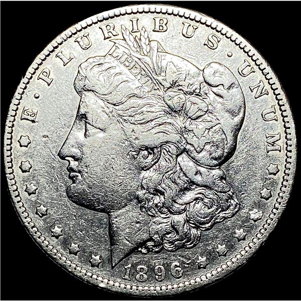 1896-S Silver Morgan Dollar NEARLY UNCIRCULATED