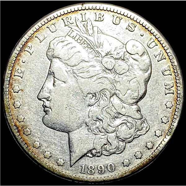 1890-CC Silver Morgan Dollar LIGHTLY CIRCULATED