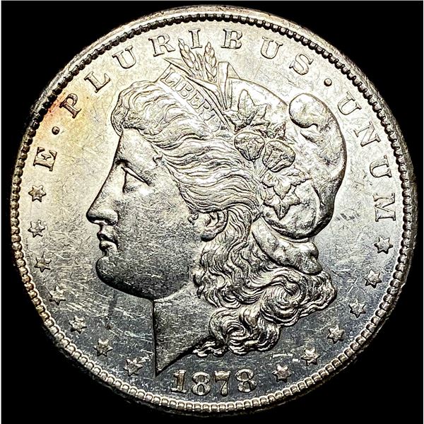 1878-CC Silver Morgan Dollar CHOICE AU