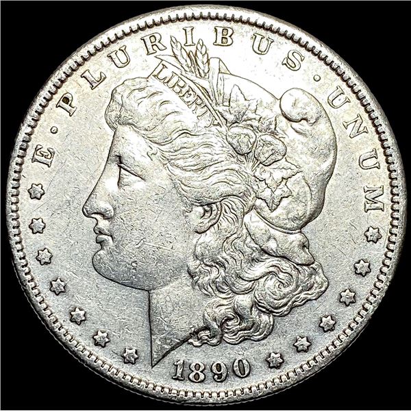 1890-S Silver Morgan Dollar CHOICE AU
