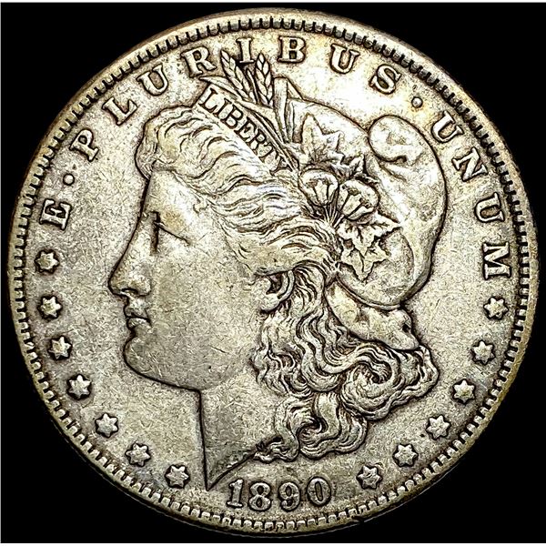 1890 Morgan Silver Dollar NEARLY UNCIRCULATED