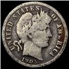 Image 1 : 1905-O Micro O Silver Barber Dime NICELY CIRCULATED