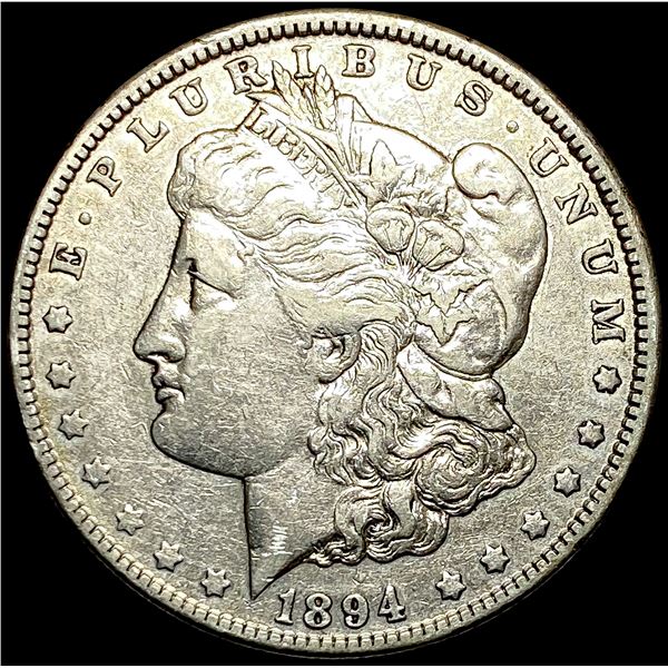 1894-O Silver Morgan Dollar NEARLY UNCIRCULATED