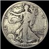 Image 1 : 1916 Walking Liberty Half Dollar NICELY  CIRCULATED