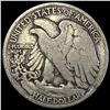 Image 2 : 1916 Walking Liberty Half Dollar NICELY  CIRCULATED
