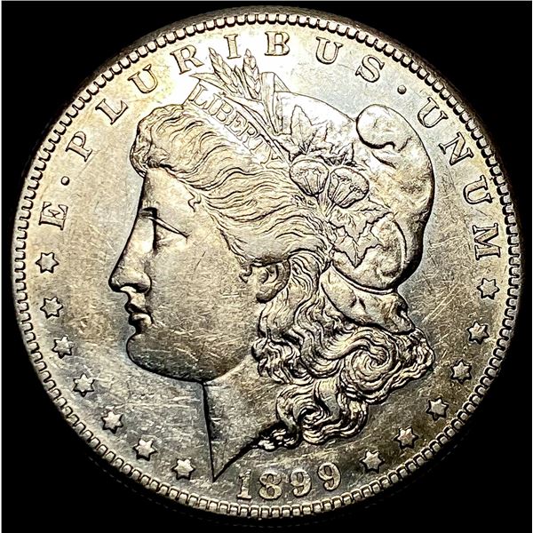 1899-S Silver Morgan Dollar CLOSELY UNCIRCULATED