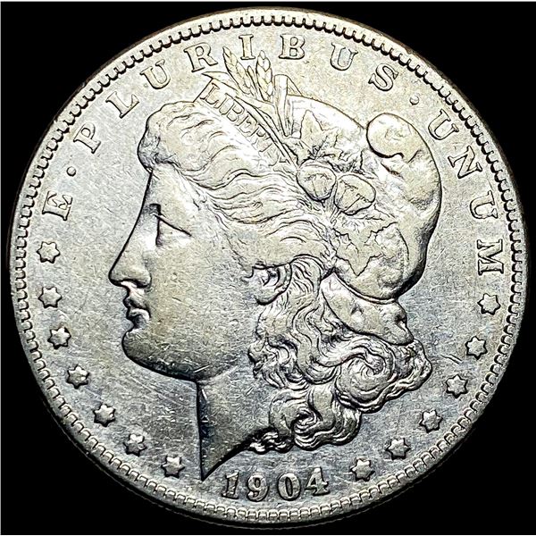 1904-S Silver Morgan Dollar NEARLY UNCIRCULATED