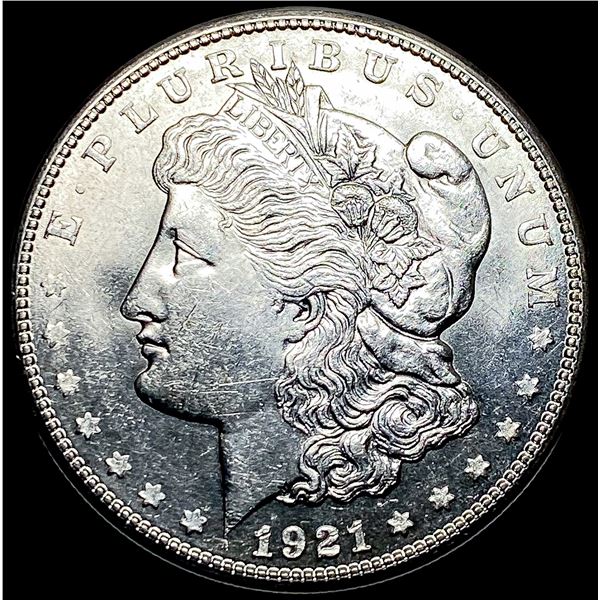 1921-S Silver Morgan Dollar CHOICE BU