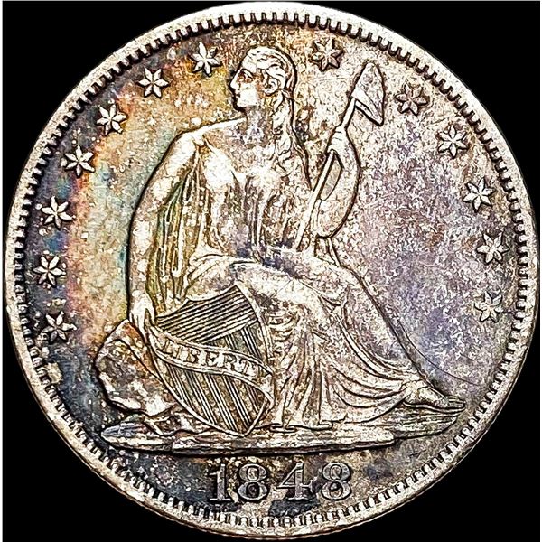 1848-O Seated Liberty Half Dollar CLOSELY  UNCIRCULATED