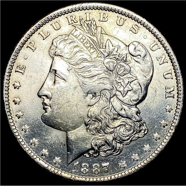 1887 Morgan Silver Dollar CLOSELY UNCIRCULATED