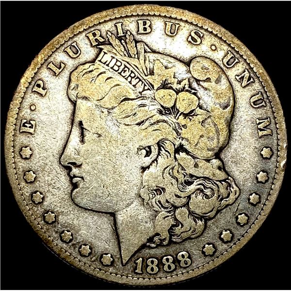 1888 Morgan Silver Dollar LIGHTLY CIRCULATED