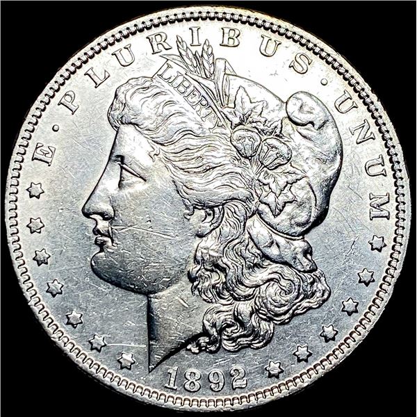 1892 Morgan Silver Dollar CLOSELY UNCIRCULATED