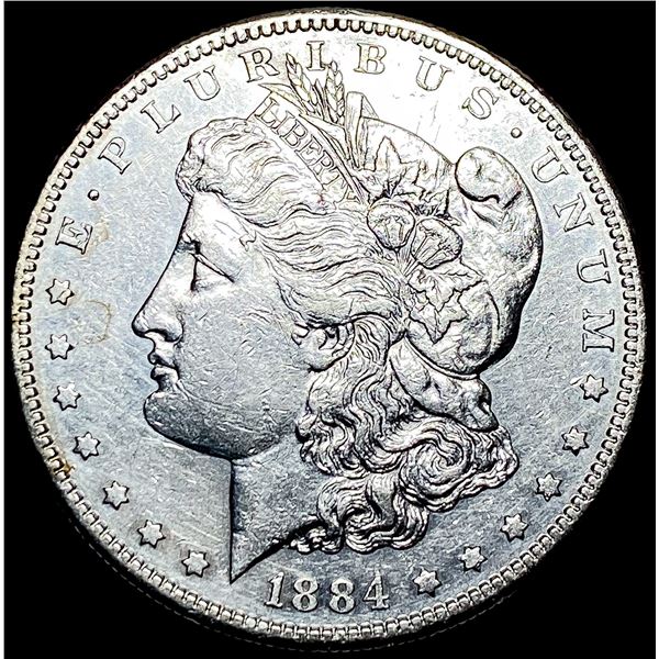 1884-S Silver Morgan Dollar CLOSELY UNCIRCULATED