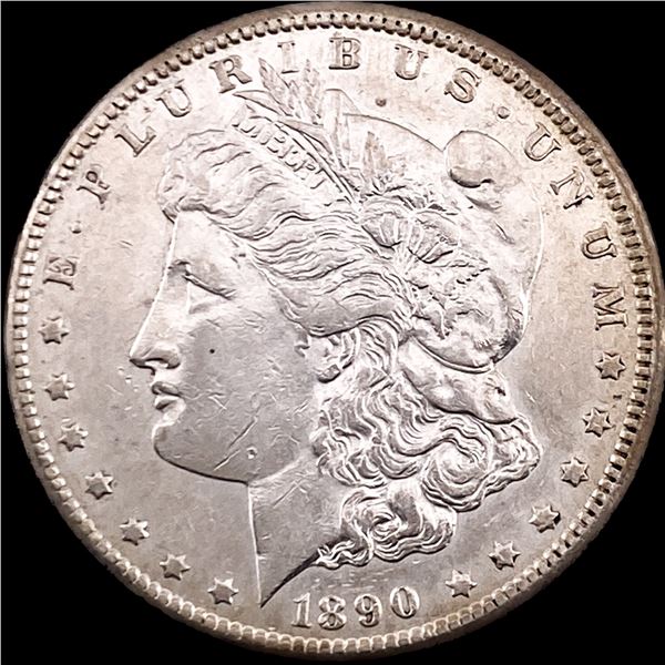 1890-CC Silver Morgan Dollar CLOSELY UNCIRCULATED
