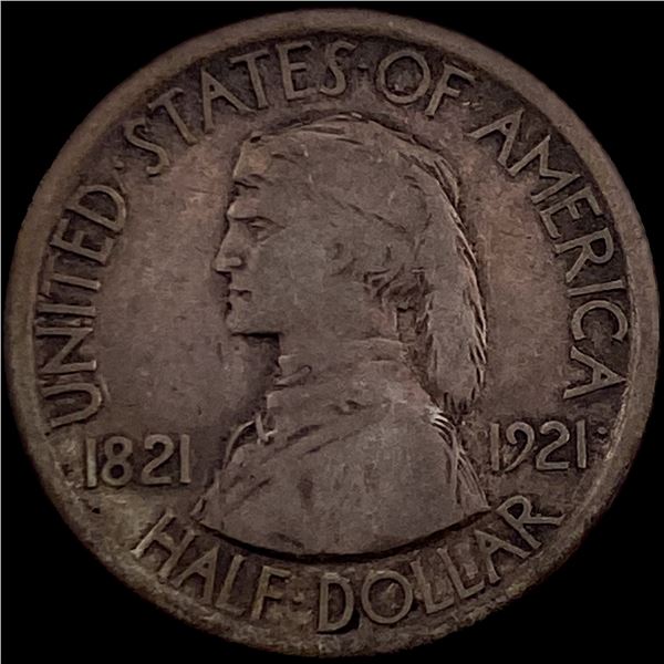 1921 Missouri Centennial Half Dollar LIGHTLY CIRCULATED