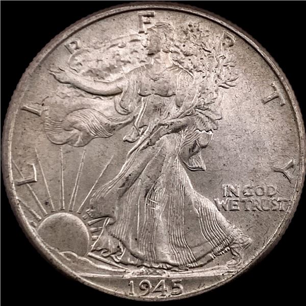1945 Walking Liberty Half Dollar CHOICE BU