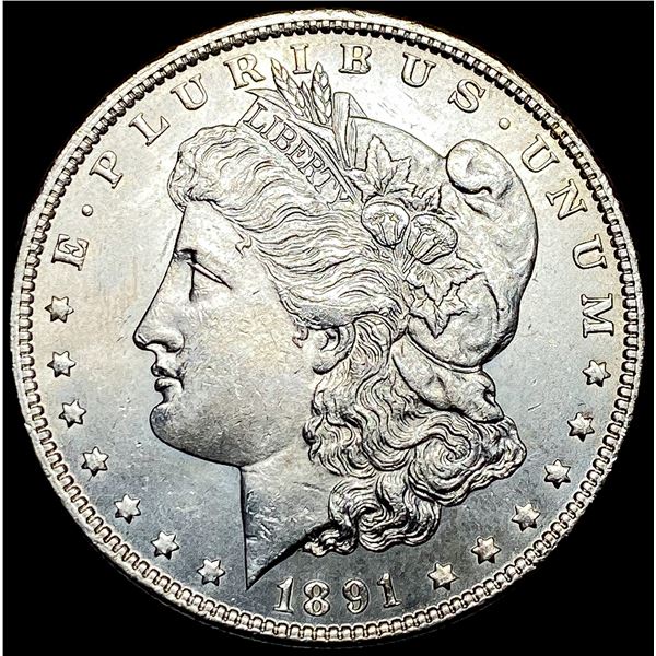 1891-S Silver Morgan Dollar UNCIRCULATED