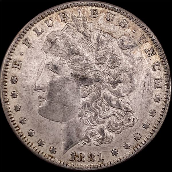 1881-S Silver Morgan Dollar CLOSELY UNCIRCULATED