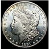 Image 1 : 1881 Morgan Silver Dollar CHOICE BU