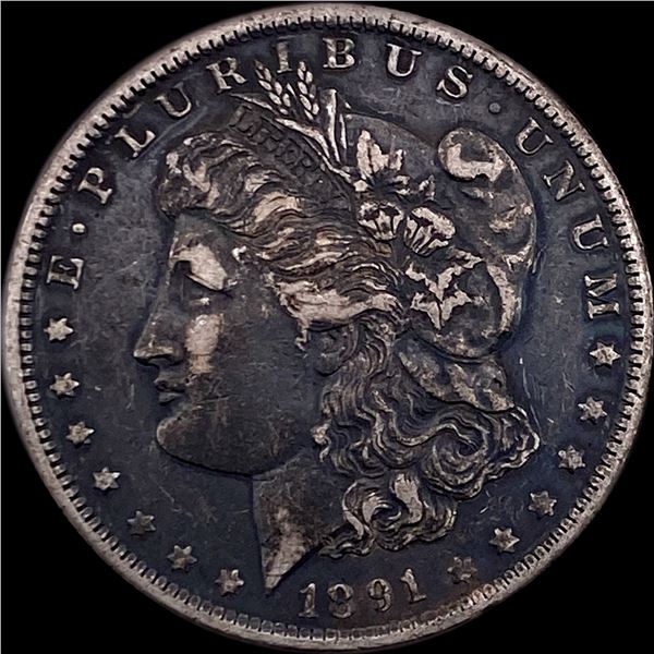 1891 Silver Morgan Dollar UNCIRCULATED
