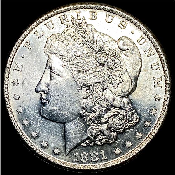 1881-S Silver Morgan Dollar CHOICE BU