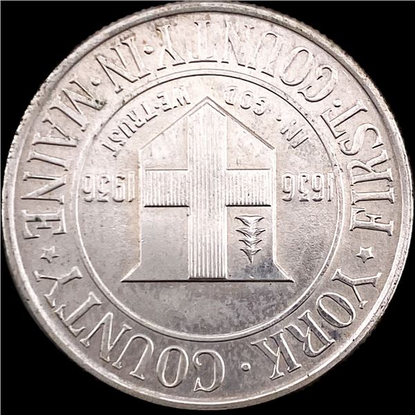 1920 Silver Maine Centennial Half Dollar UNCIRCULATED
