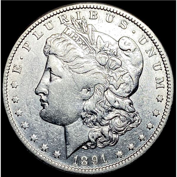 1891-O Silver Morgan Dollar NEARLY UNCIRCULATED