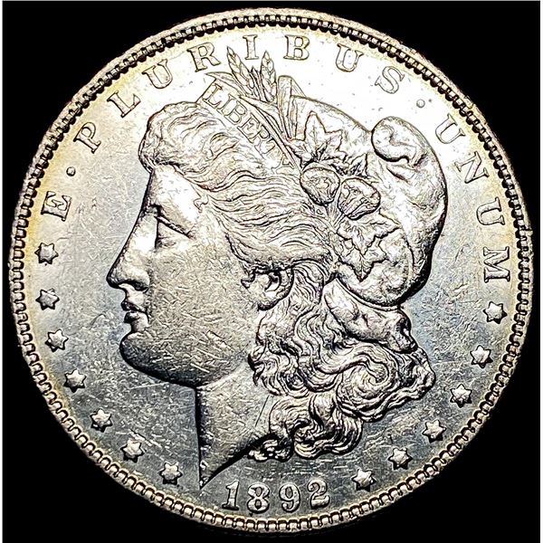 1892-S Silver Morgan Dollar CLOSELY UNCIRCULATED