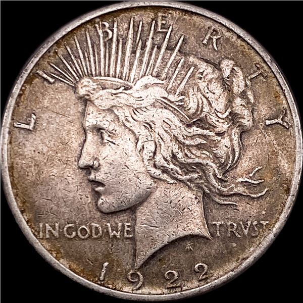 1922 Silver Peace Dollar LIGHTLY CIRCULATED