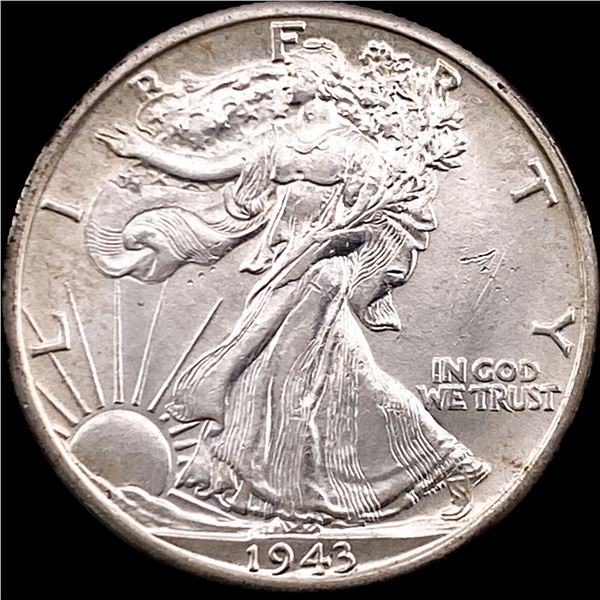 1943-S Silver Walking Liberty Half Dollar UNCIRCULATED