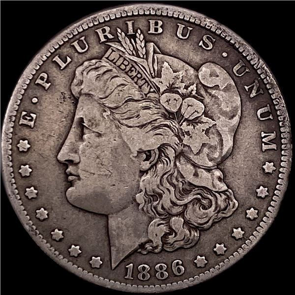 1886-O Silver Morgan Dollar NEARLY UNCIRCULATED