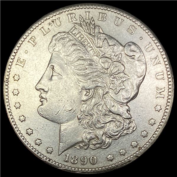 1890-S Silver Morgan Dollar CHOICE AU