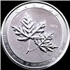 Image 2 : 2021 Silver 2 oz Canadian Maple Leaf $10 SUPERB GEM BU