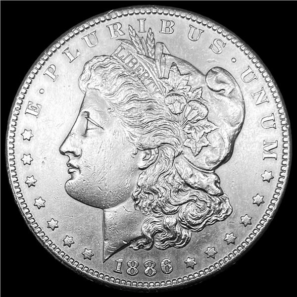 1886-S Silver Morgan Dollar CLOSELY UNCIRCULATED