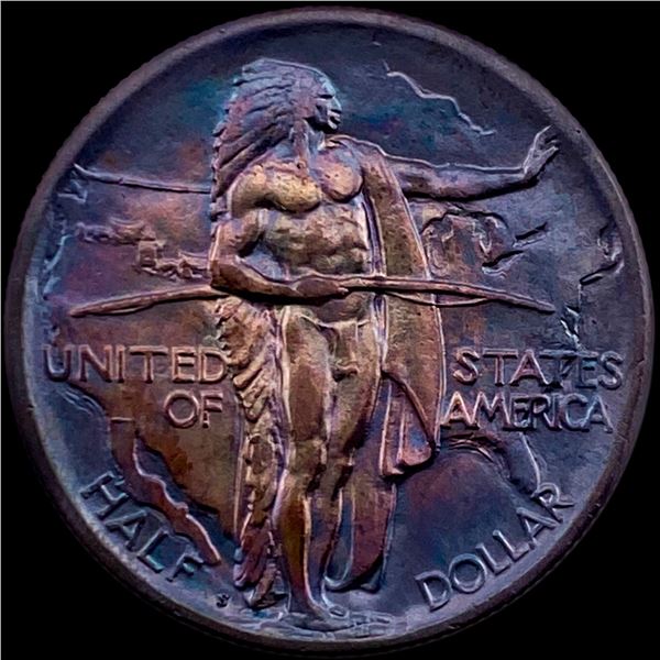 1926 Silver Half Dollar Oregon Trail Memorial UNCIRCULATED