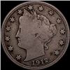Image 1 : 1912-D Liberty Head Nickel NICELY CIRCULATED