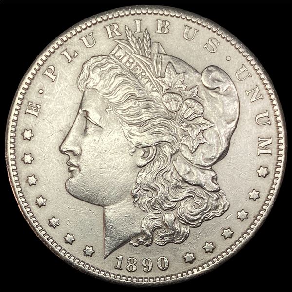 1890-S Silver Morgan Dollar CHOICE AU